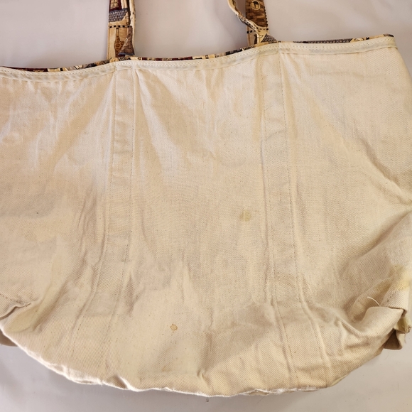 Accessories Unlimited Canvas Bag Noah's Ark Large Tote - Picture 12 of 16